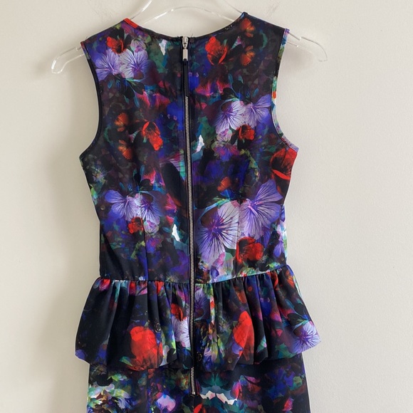 H&M Floral Print Peplum Dress - Picture 11 of 15